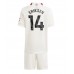 Manchester United Christian Eriksen #14 Replika Babykläder Tredje matchkläder barn 2023-24 Korta ärmar (+ Korta byxor)